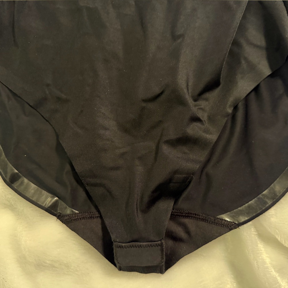 Spanx Black One-Piece Body Suit - Picture 9 of 13